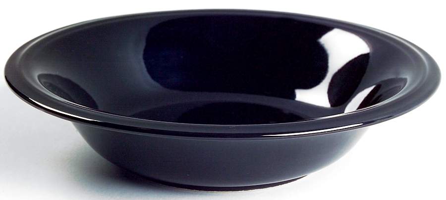 Classic Ebony Coupe Soup Bowl by Studio Nova-1