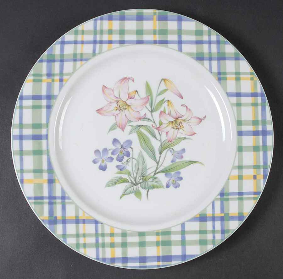 Country Blossom 12" Chop Plate (Round Platter) by Studio Nova-1