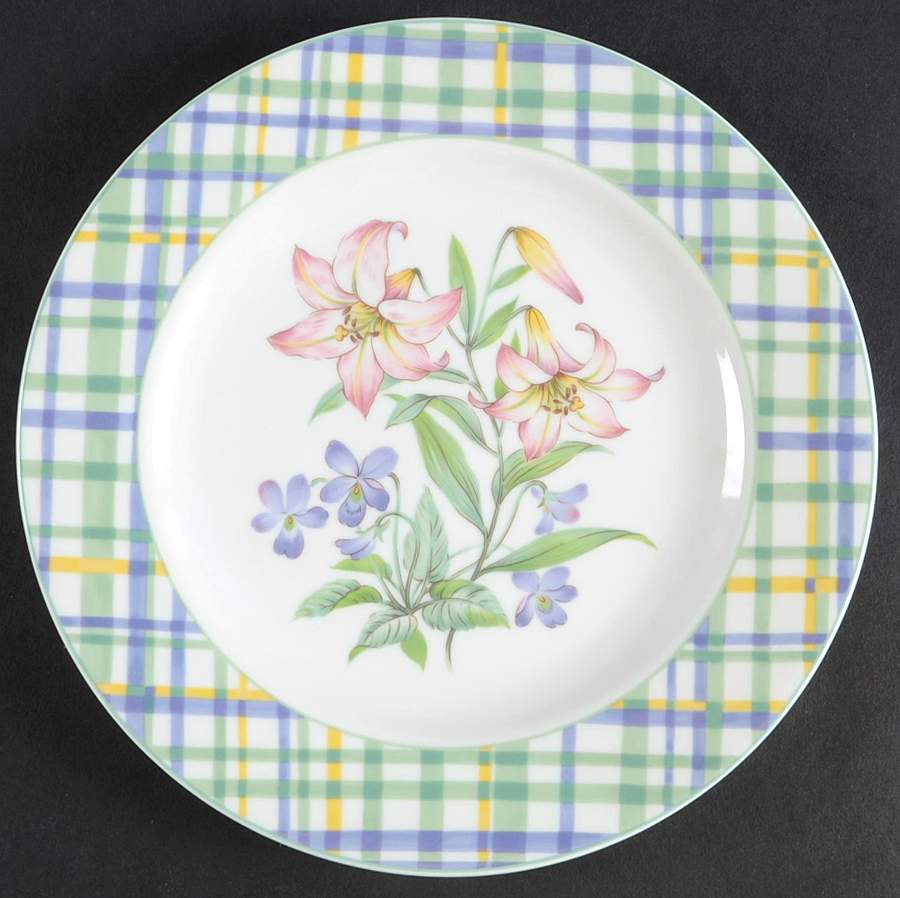Country Blossom Salad Plate by Studio Nova-1