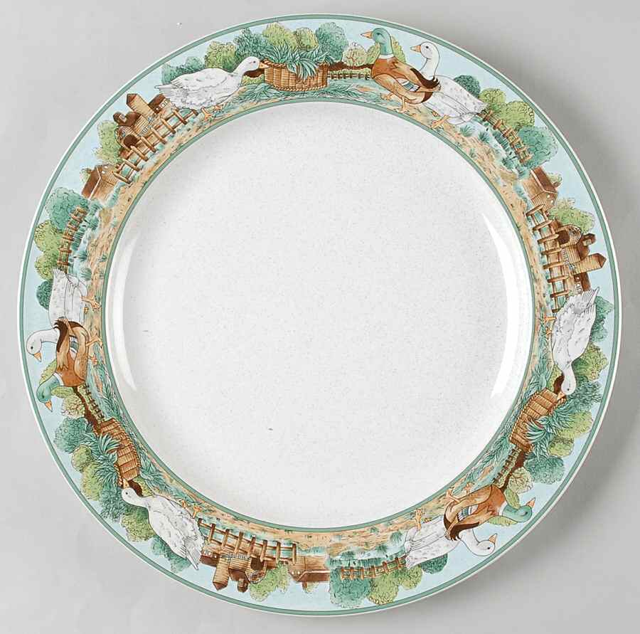 Country Inn 12" Chop Plate (Round Platter) by Studio Nova-1