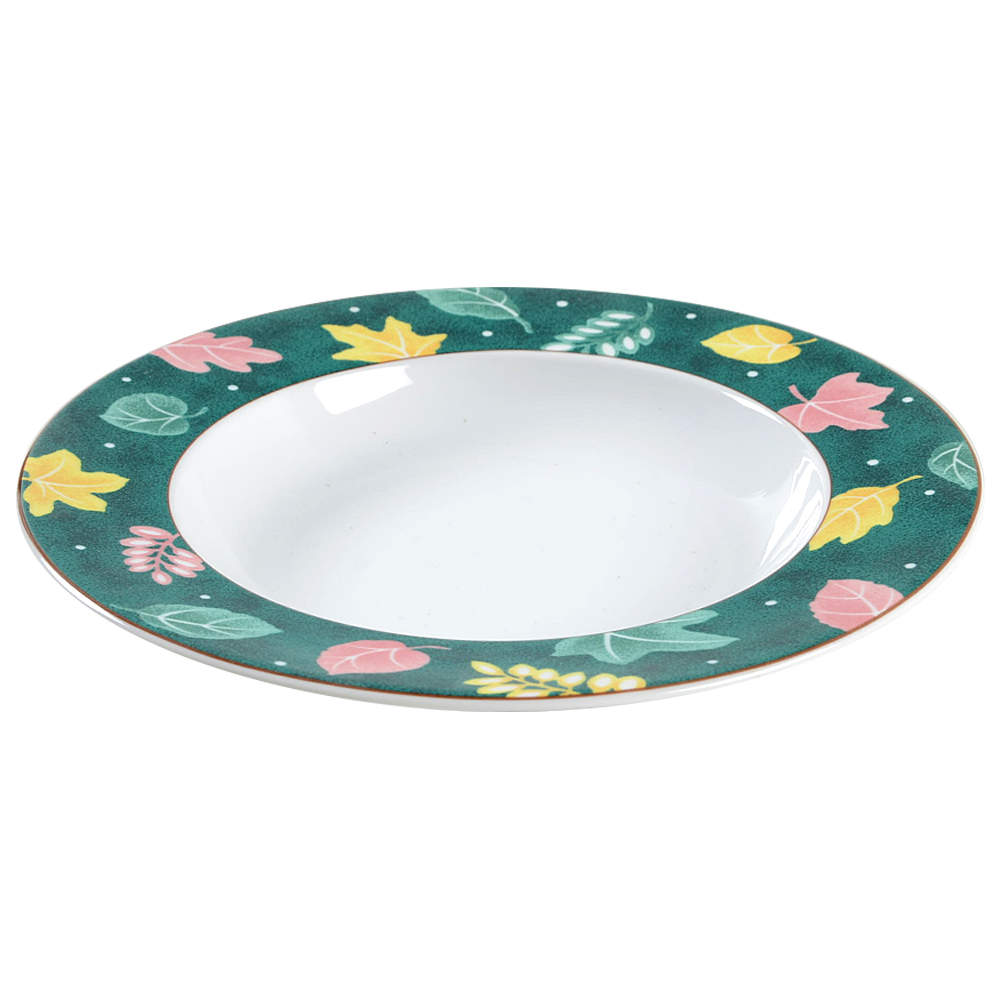 Country Magic Large Rim Soup Bowl by Studio Nova-1