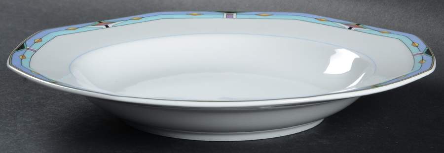 Contempra Large Rim Soup Bowl by Studio Nova-1
