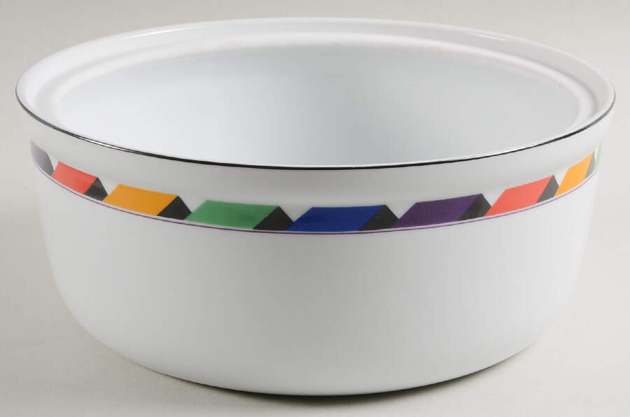 Color Optics 2.75 Quart Round Casserole No Lid by Studio Nova-1