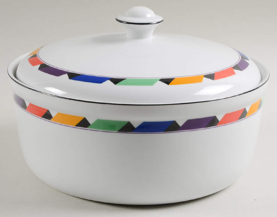 Color Optics 2.75 Qt Round Covered Casserole by Studio Nova-1