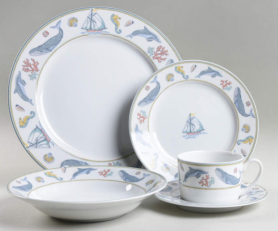 Deep Sea 5 Piece Place Setting by Studio Nova-1