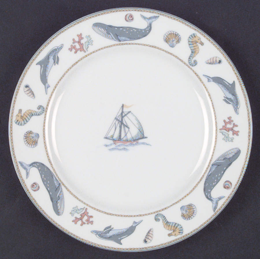 Deep Sea Salad Plate by Studio Nova-1