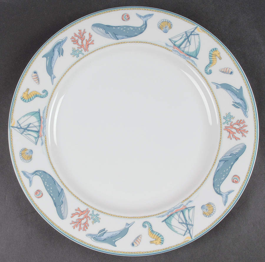 Deep Sea 12" Chop Plate (Round Platter) by Studio Nova-1