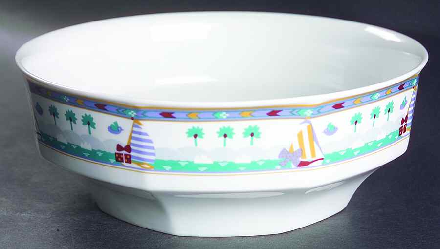 Emerald Coast 8" Round Vegetable Bowl by Studio Nova-1