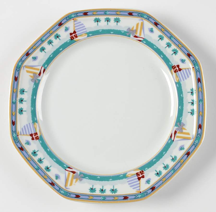 Emerald Coast Salad Plate by Studio Nova-1