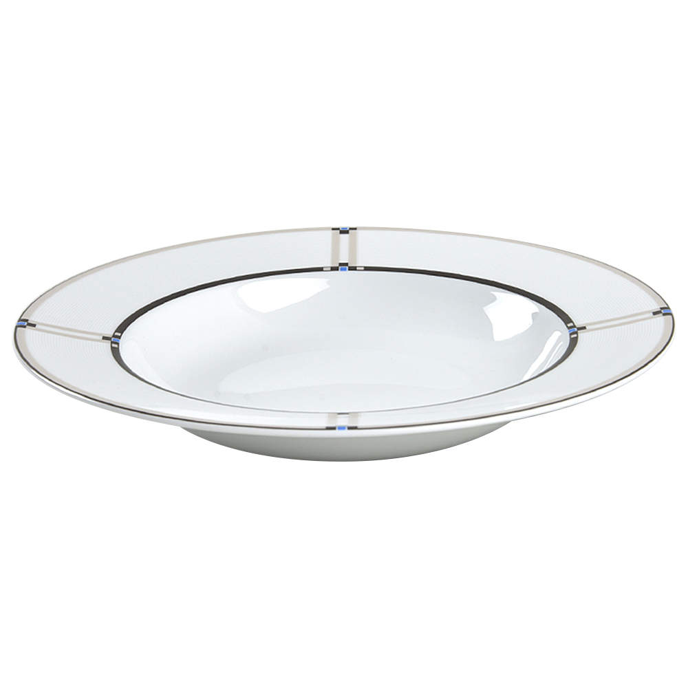 Exhibition Large Rim Soup Bowl by Studio Nova-1