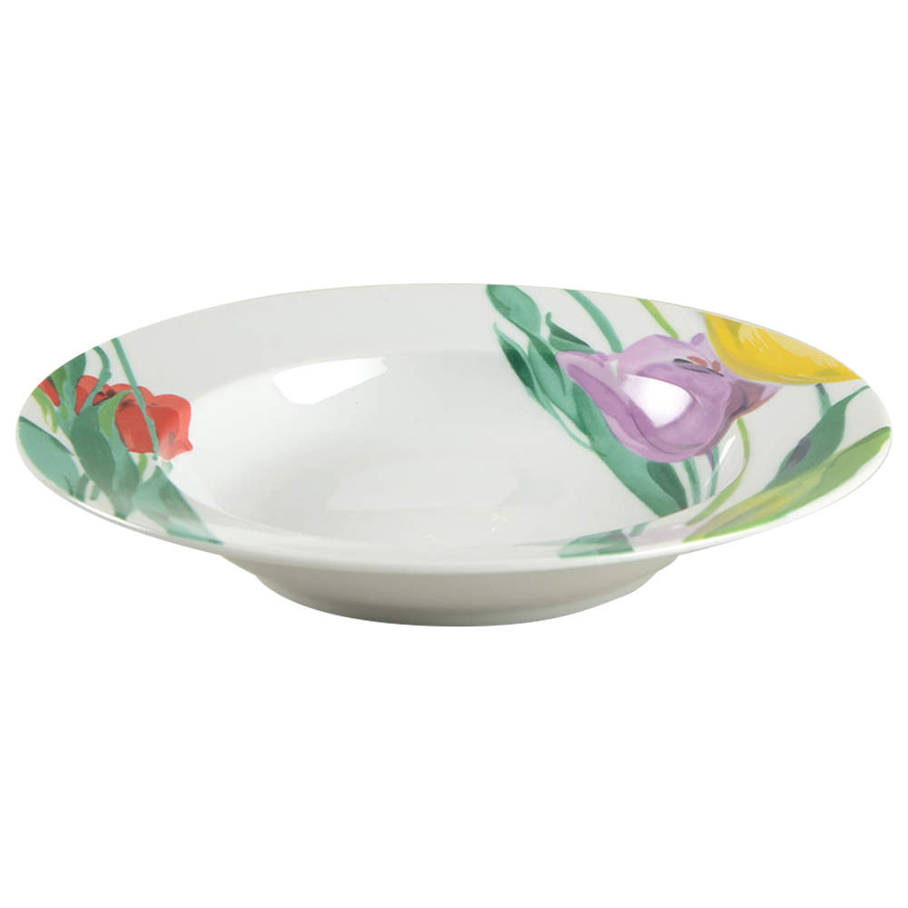 Flourish Large Rim Soup Bowl by Studio Nova-1