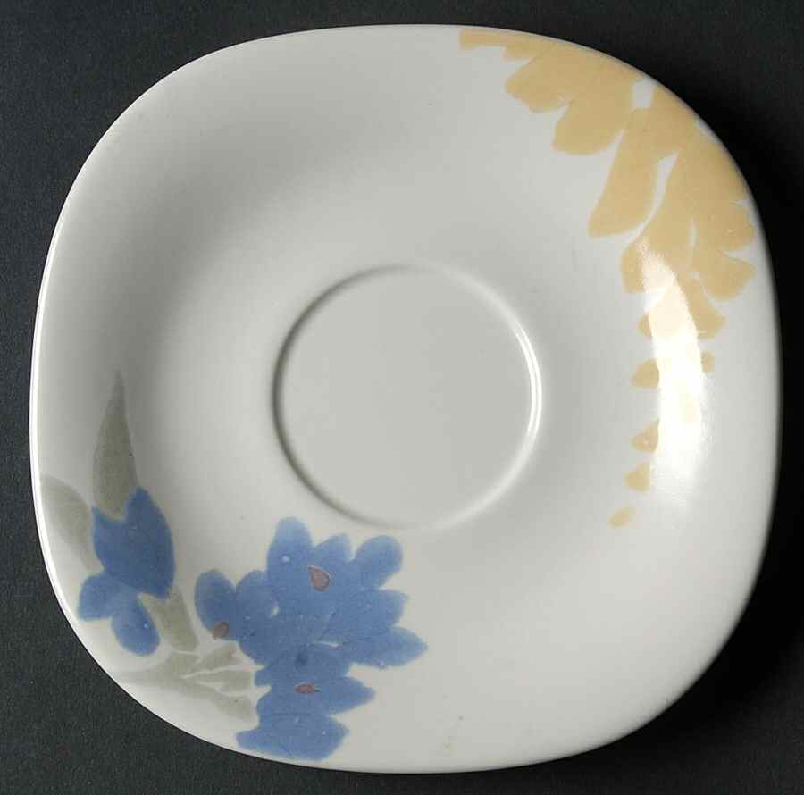 Floral Splendor Saucer by Studio Nova-1