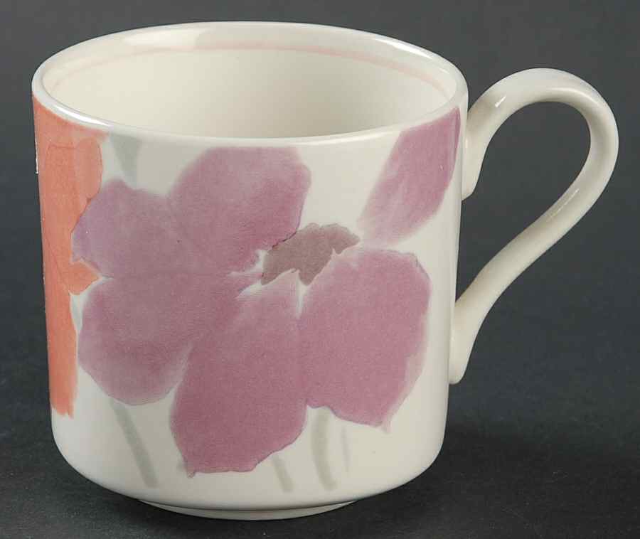 Floral Splendor Flat Cup by Studio Nova-1