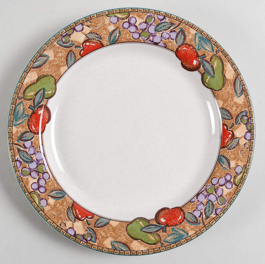 Fruit Circle Salad Plate by Studio Nova-1