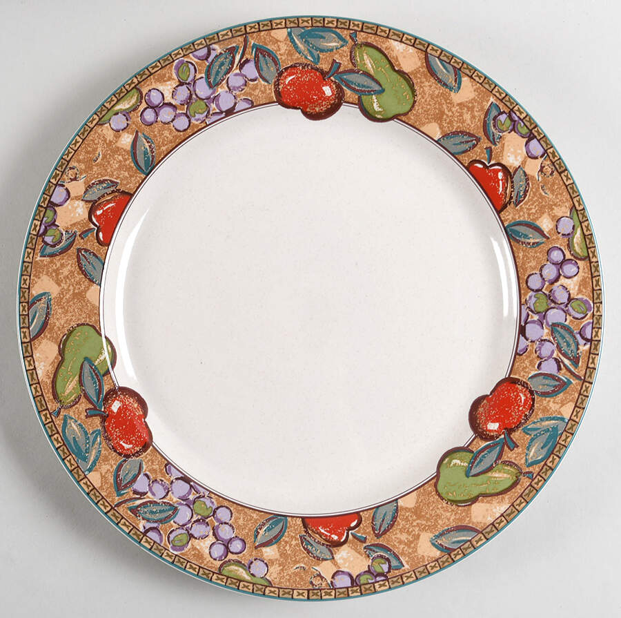 Fruit Circle 12" Chop Plate (Round Platter) by Studio Nova-1