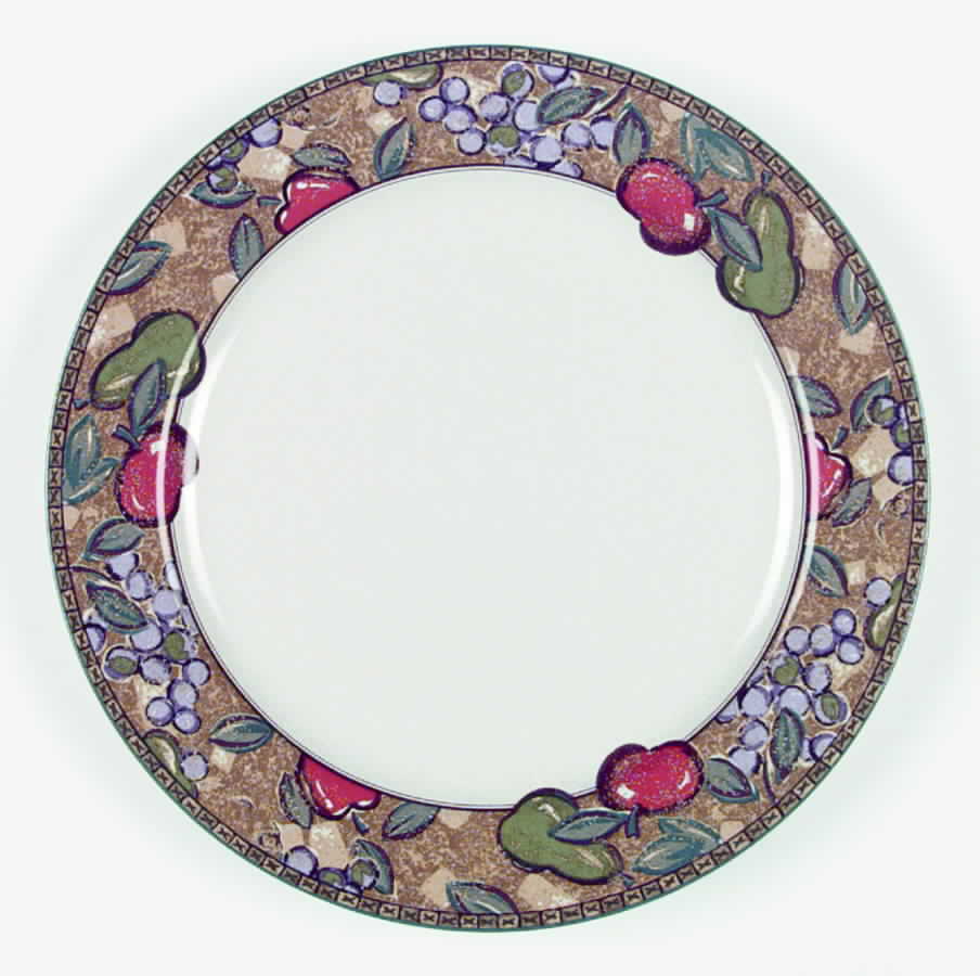 Fruit Circle Dinner Plate by Studio Nova-1
