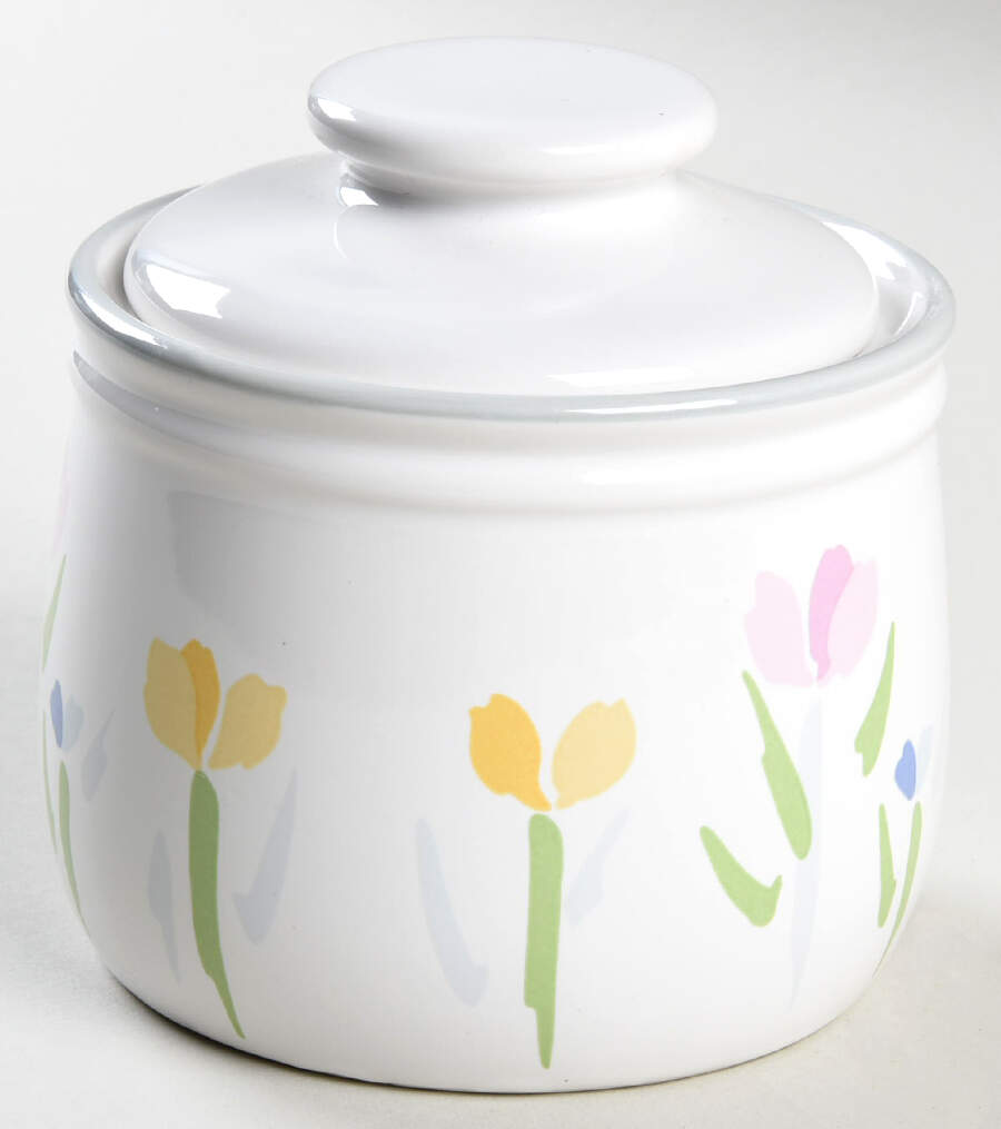 Fresh Mint (Made In Thailand) Sugar Bowl & Lid by Studio Nova-1