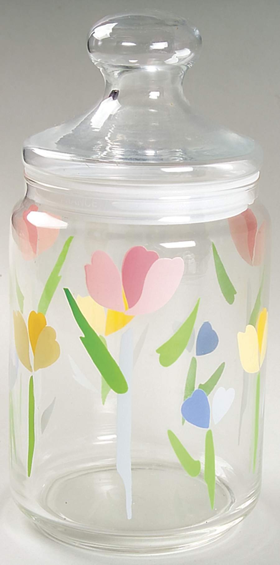 Fresh Mint (Made In Thailand) Medium Glassware Storage Jar & Lid by Studio Nova-1