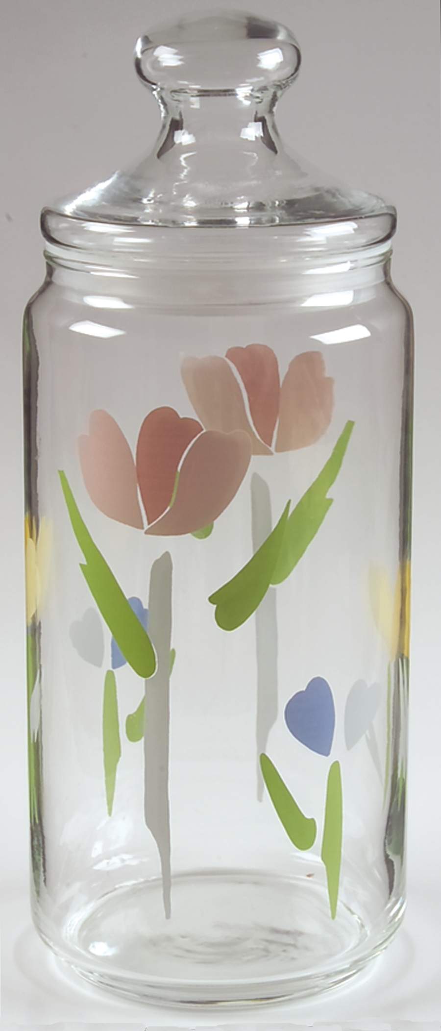 Fresh Mint (Made In Thailand) Large Glassware Storage Jar & Lid by Studio Nova-1
