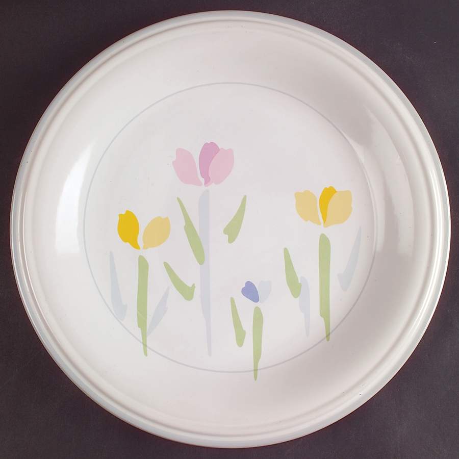 Fresh Mint (Made In Thailand) 12" Chop Plate (Round Platter) by Studio Nova-1