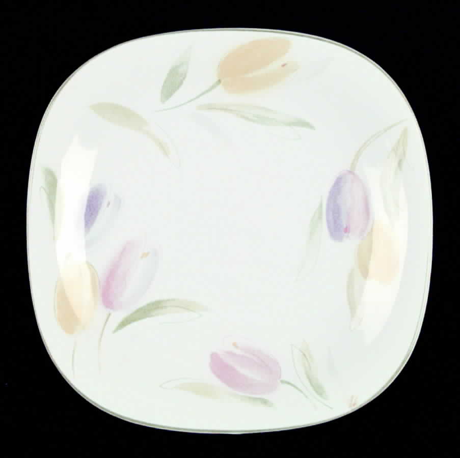 French Tulips Salad Plate by Studio Nova-1