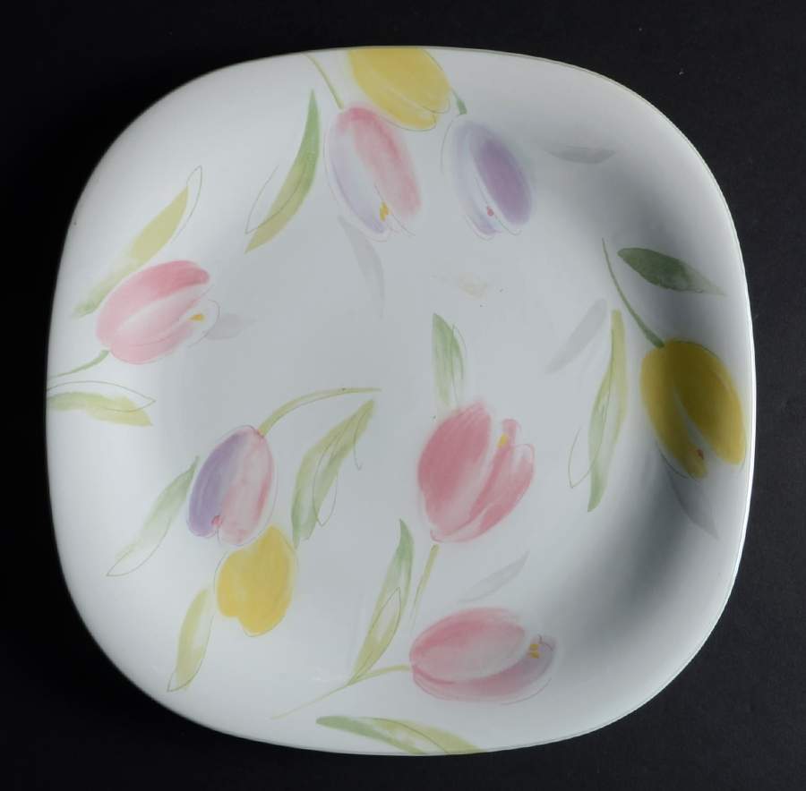 French Tulips 12" Chop Plate (Round Platter) by Studio Nova-1