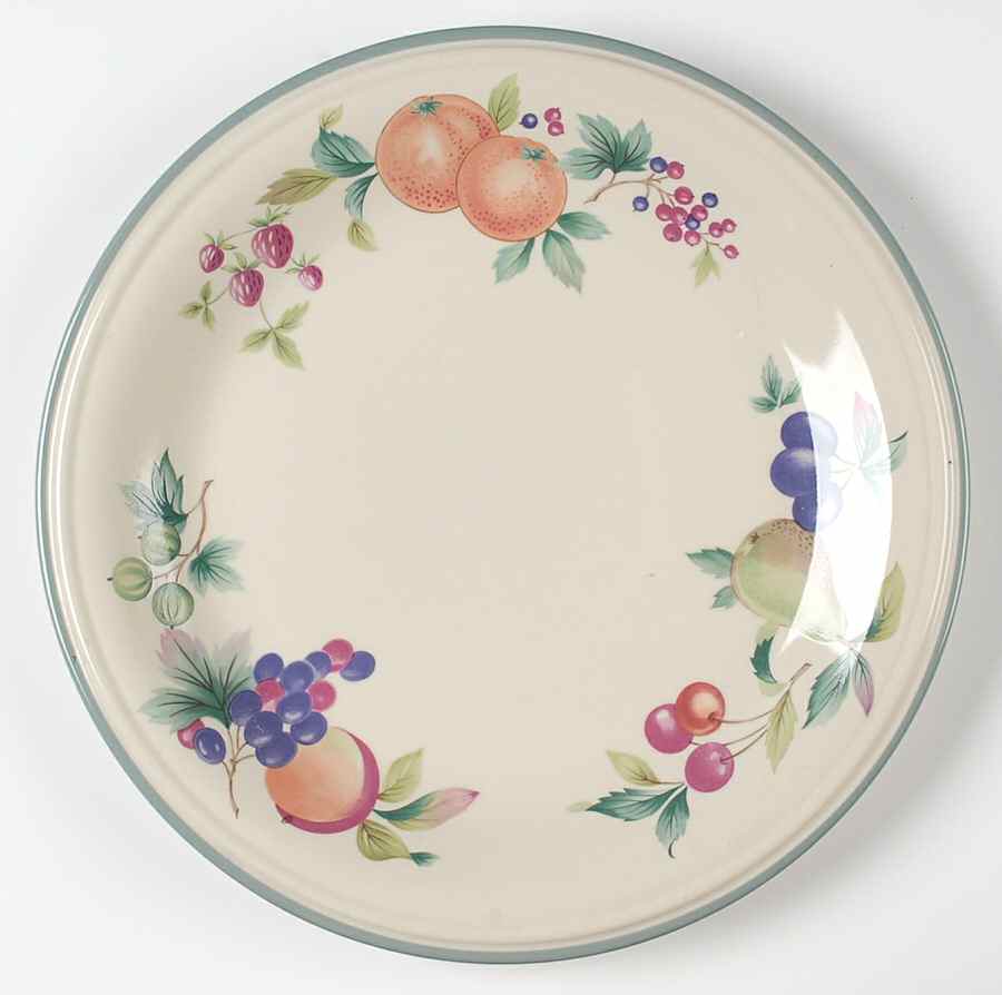 Harvest Harmony 12" Chop Plate (Round Platter) by Studio Nova-1
