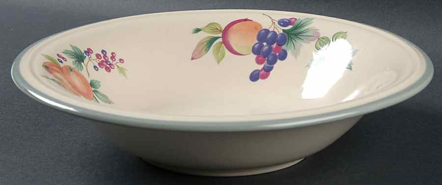 Harvest Harmony 9" Round Vegetable Bowl by Studio Nova-1
