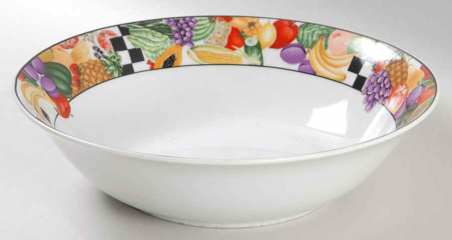 Harvest 9" Round Vegetable Bowl by Studio Nova-1