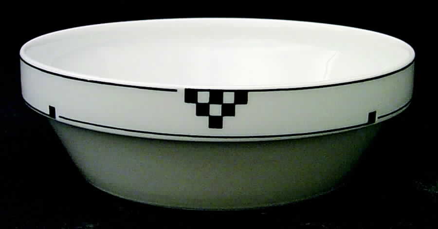 Herald Square Black Coupe Cereal Bowl by Studio Nova-1