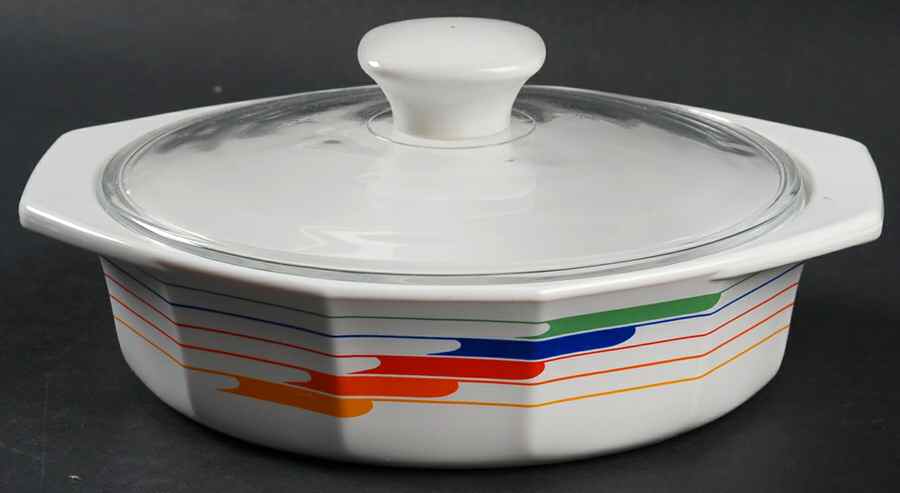 Hi Fi 1 Pt Round Covered Casserole by Studio Nova-1