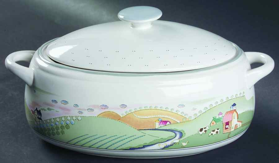 Homecoming 2 Quart Oval Covered Casserole by Studio Nova-1