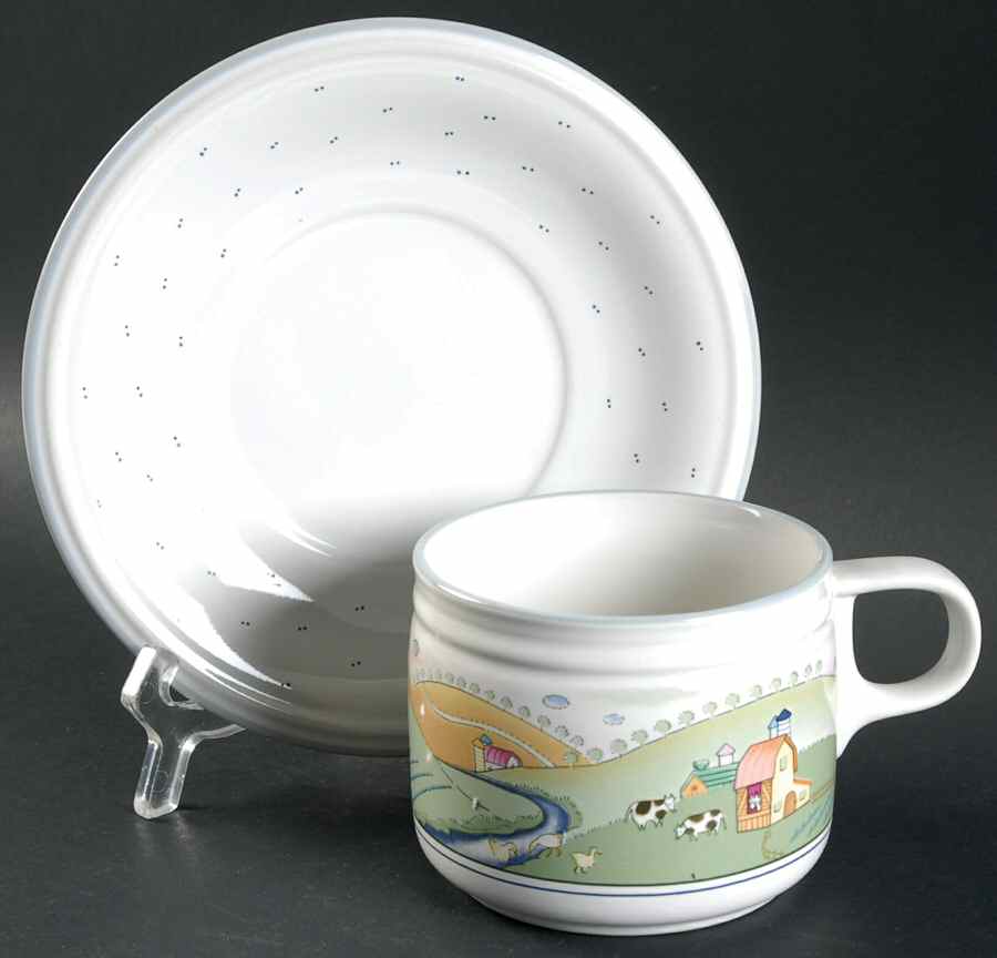 Homecoming Flat Cup & Saucer Set by Studio Nova-1