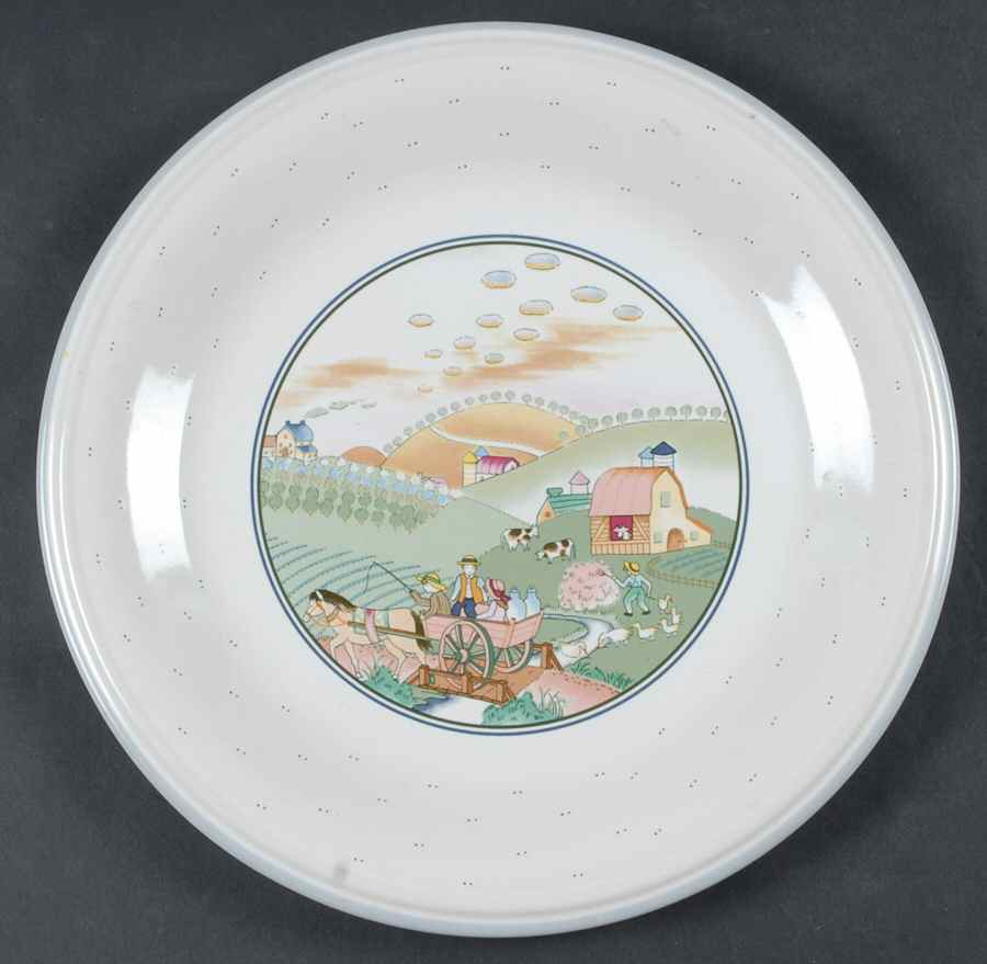 Homecoming 12" Chop Plate (Round Platter) by Studio Nova-1