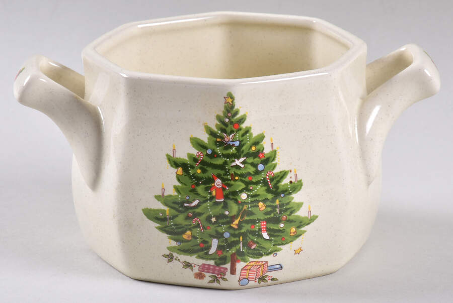 Holiday Season Sugar Bowl No Lid by Studio Nova-1