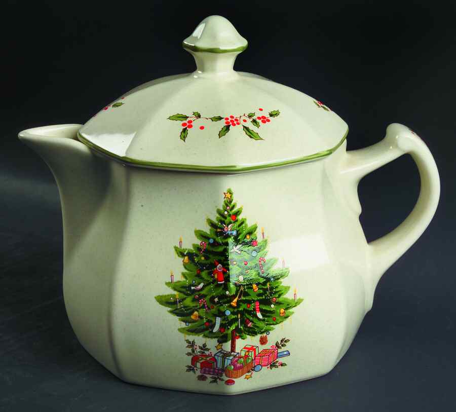 Holiday Season Teapot & Lid by Studio Nova-1