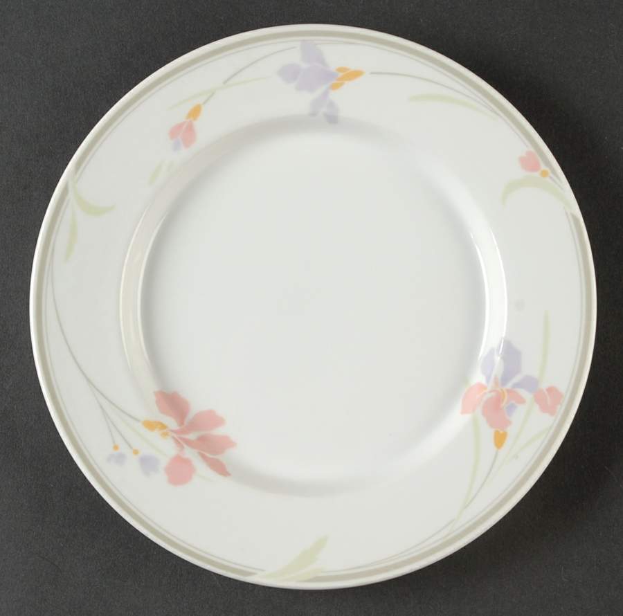 Iris Mist Salad Plate by Studio Nova-1