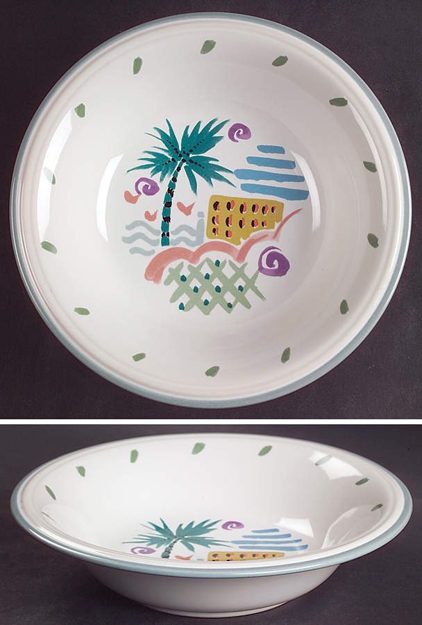 Island Breeze Coupe Soup Bowl by Studio Nova-1