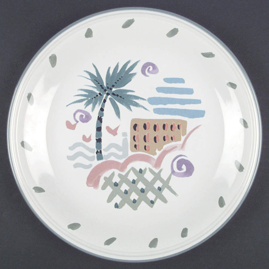 Island Breeze Dinner Plate by Studio Nova-1