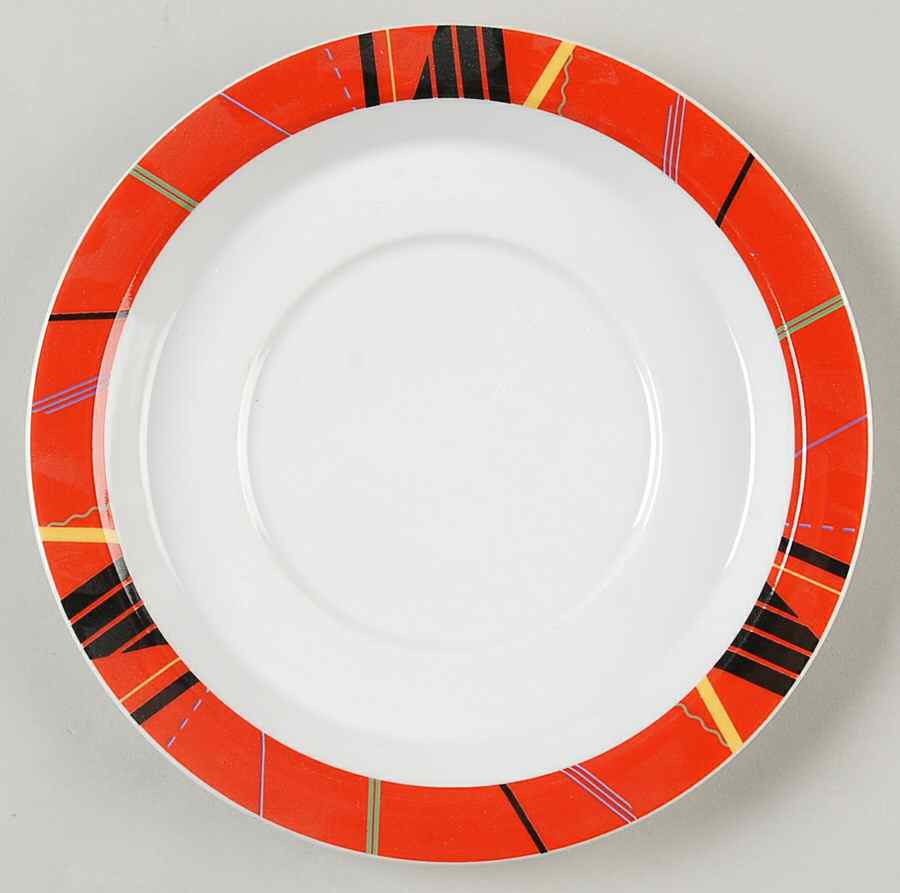 Jazz Red Saucer by Studio Nova-1