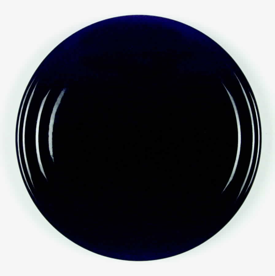 Lacquer Black Dinner Plate by Studio Nova-1