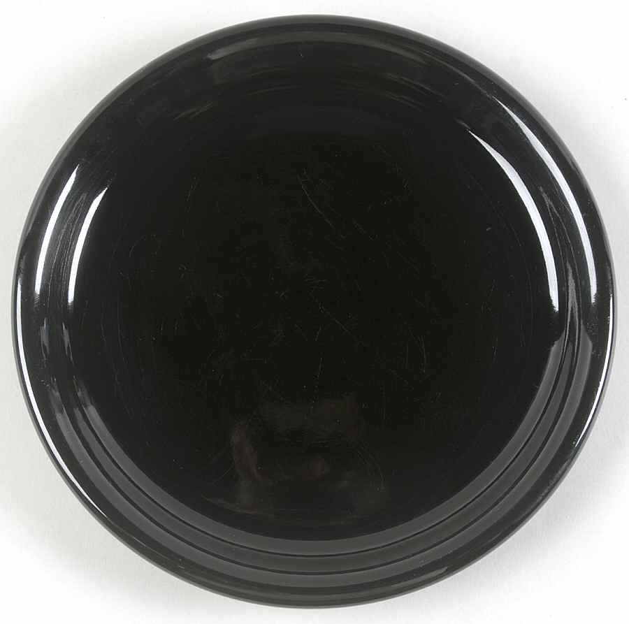 Lacquer Black Salad Plate by Studio Nova-1