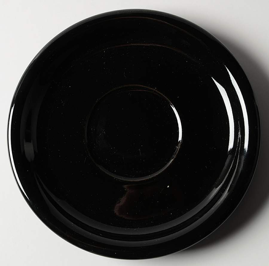 Lacquer Black Saucer by Studio Nova-1