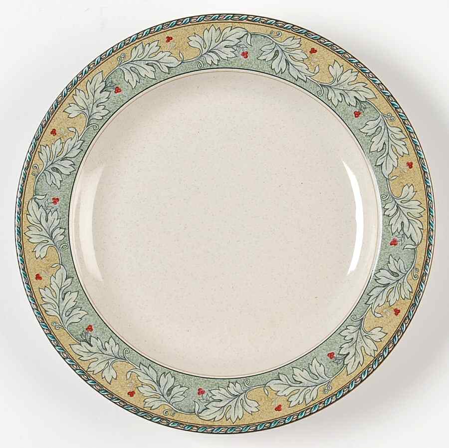Leaf Mural Salad Plate by Studio Nova-1
