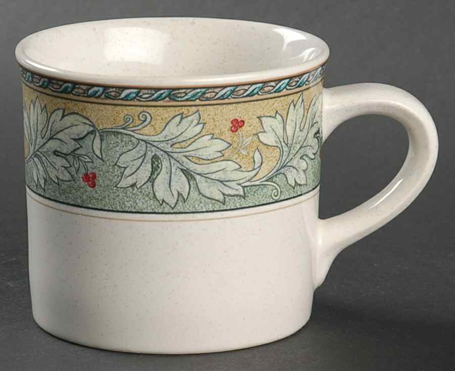 Leaf Mural Flat Cup by Studio Nova-1
