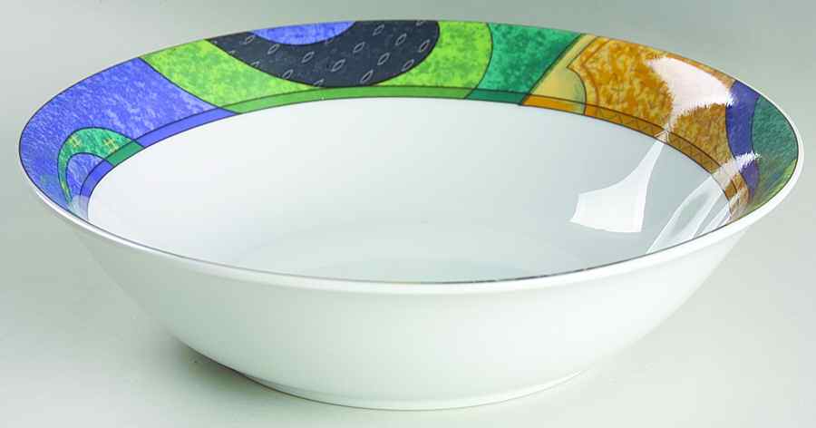 Madagascar 9" Round Vegetable Bowl by Studio Nova-1