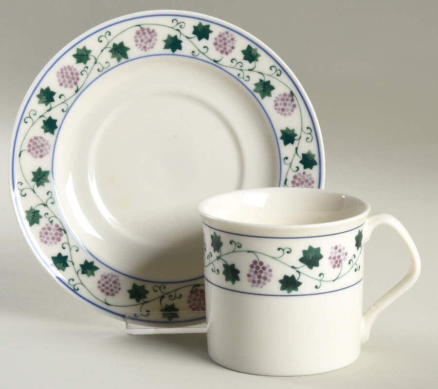 Martha's Vineyard Flat Cup & Saucer Set by Studio Nova-1