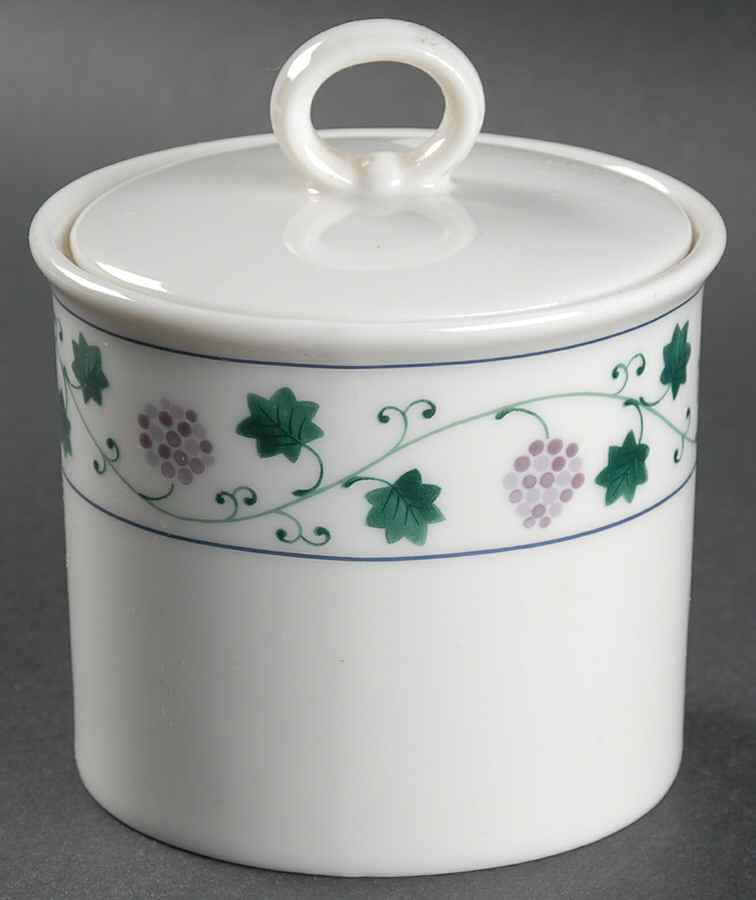 Martha's Vineyard Sugar Bowl & Lid by Studio Nova-1