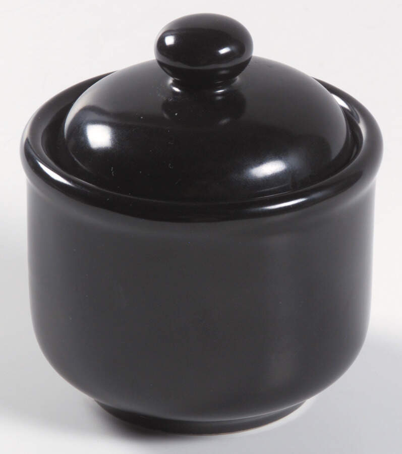 Midnight Sugar Bowl & Lid by Studio Nova-1