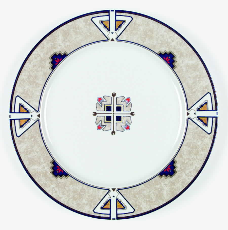 Moon Dance Dinner Plate by Studio Nova-1